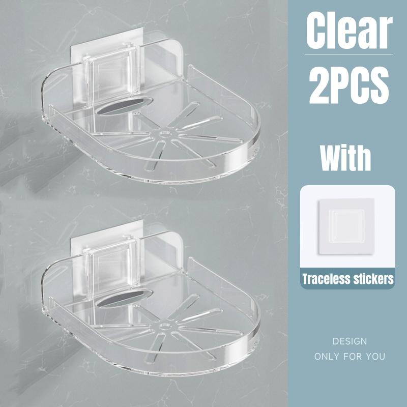 1/2Pcs Wall-Mounted Camera Bracket Self-Adhesive Non-Drilling Monitor Shelf Fixed Monitoring Rack Space Saving Storage Holder