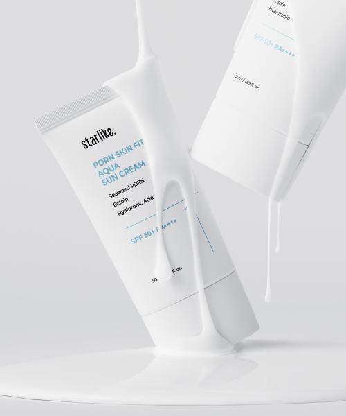 [starlike] Makeup Fixing Sun Cream Set