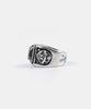 Sheen666 Crazy Cat Turquoise Silver Ring (Type B)