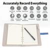 Smart Pen Notebook Digital Smart Pen with OCR Text Writing Sync with Android for Study Notes and Drawing Set, 5.0 Recognition, 360° Angle, Real-time