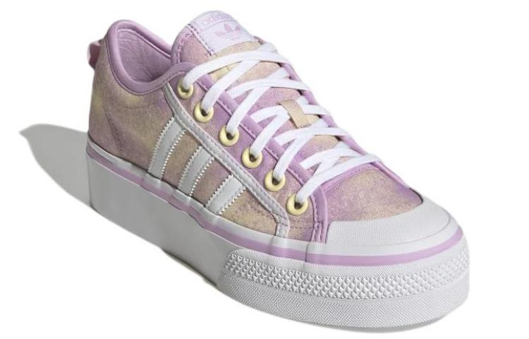 adidas Nizza Plateforme 'Lilac Yellow' Femme GY9476