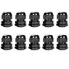 10Pcs Nylon Cable Gland Kit Waterproof Ip68 Cable Gland Joints Adjustable Locknut Pg7 Pg9 Pg11 Pg13.5 Pg16