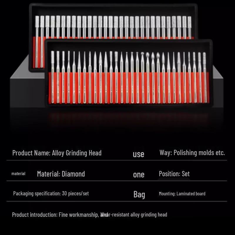 Diamond Grinding Head Set