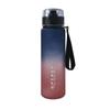 2025 New Model Frosted Gradient Sports Water Bottle for Men, Large Capacity, Drop & Heat Resistant, Portable Plastic Cup