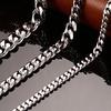 2025 Men's Gold Cuban Chain Necklace & Bracelet - Stainless Steel, 3/5/7/9mm