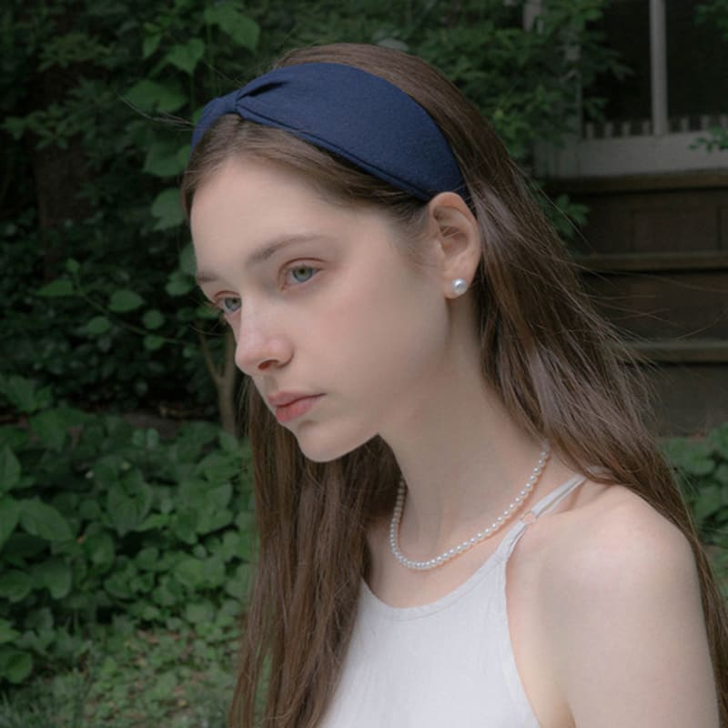 Jean Paul Clarisse Wide Denim Hairband JP-22-101HB