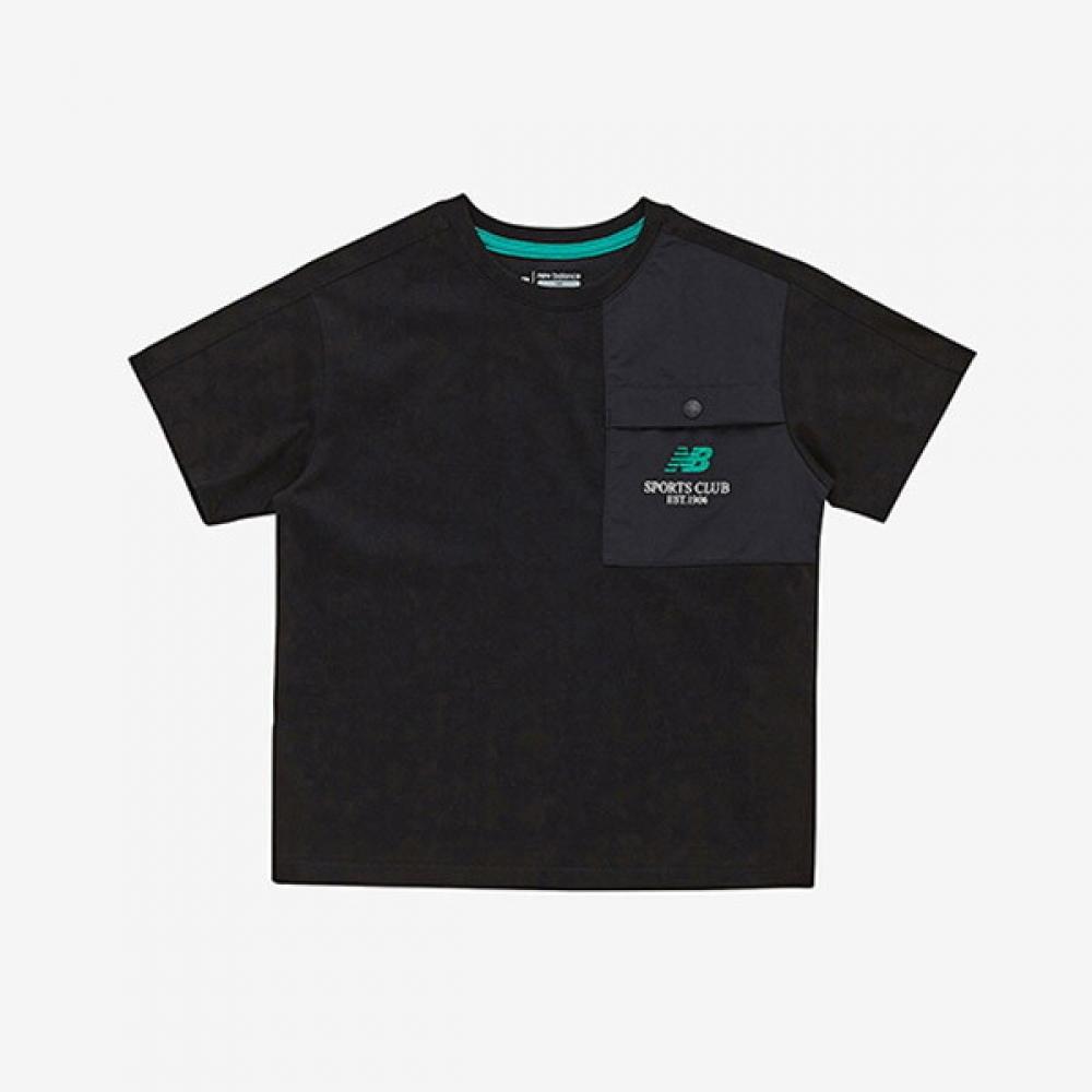 

New Balance Kids Woven Colorblock PoinT T shirT Nk9ef2605u 19 120