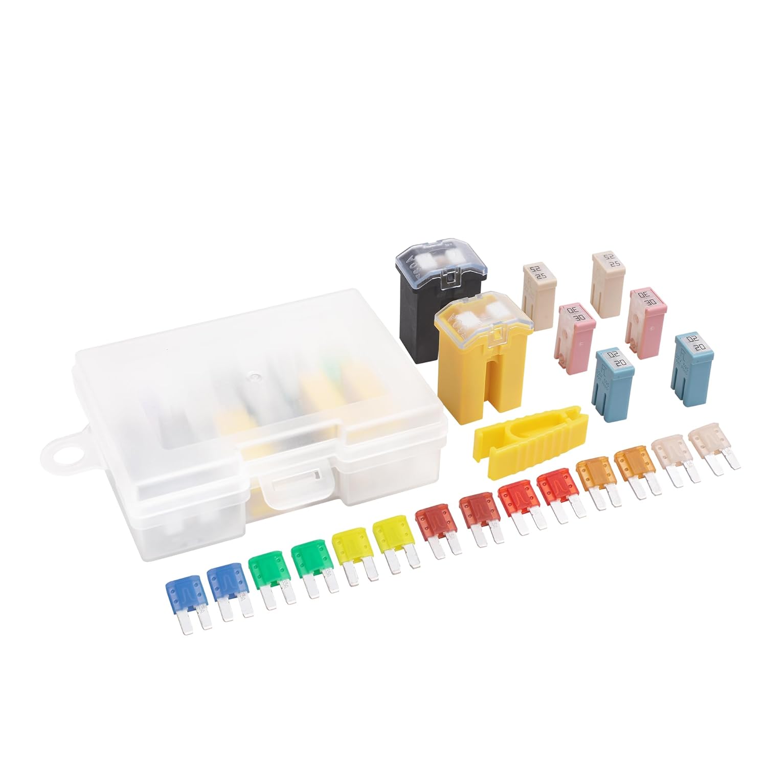 Micro Fuse Sets For Dodge Ram Trucks, 22 Pcs Fuse Assortment Compatible With 2013- 2500 3500 And 2014- 1500 EcoDiesel