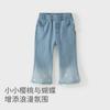 David Bella Girls' Jeans Spring Collection New Baby Nine Leg Pants Children's Pants Micro Pull up Pants