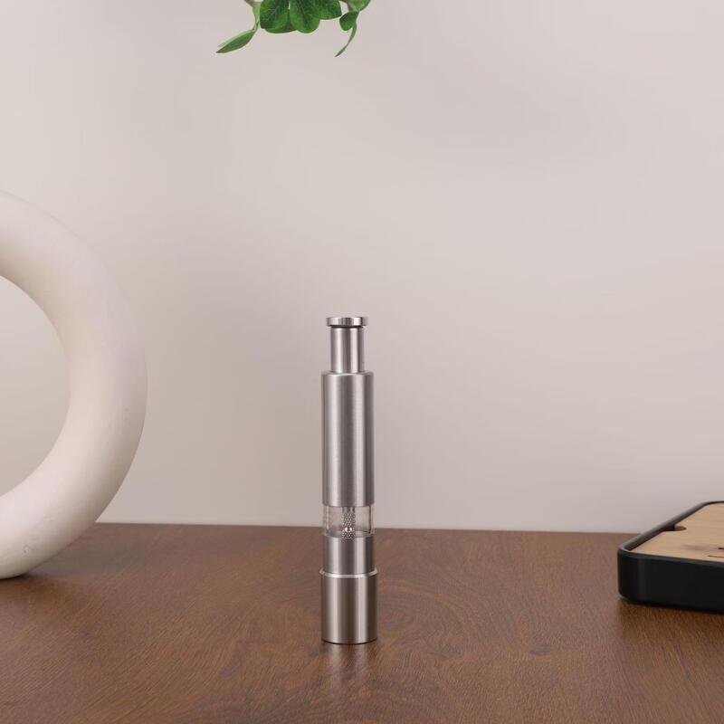 

abdo Portable Stainless Steel Manual Pepper & Salt Grinder