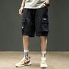 Summer American Black Work Shorts Men's Casual Mid-pants Loose Men's Five-point Pants