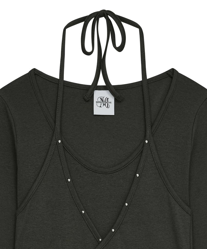 MIDNIGHT MOVE Double T (Dark Gray)