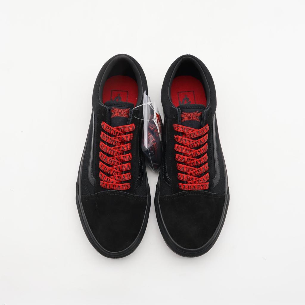 703000-0001 BABYMETAL Vans Old Skool Black Red (V36CF BABYMETAL) (Men's)