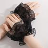 Comfortable Fake Sleeves Cuffs Costume Accessory Wrist Cuff Elegant Lace Cuff  Stage Performance