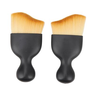 2Pcs Car Interior Detailing Dust Brush Air Conditioner Vent Crevice Dust Removal Brush Cleaning