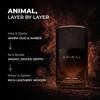 UrbanGabru ANIMAL Perfume for Men | Oud, Warm Spice, Smokey Leather, Rose | Body Spray for Man | Long Lasting Perfume for Men | Luxury Fragrances |