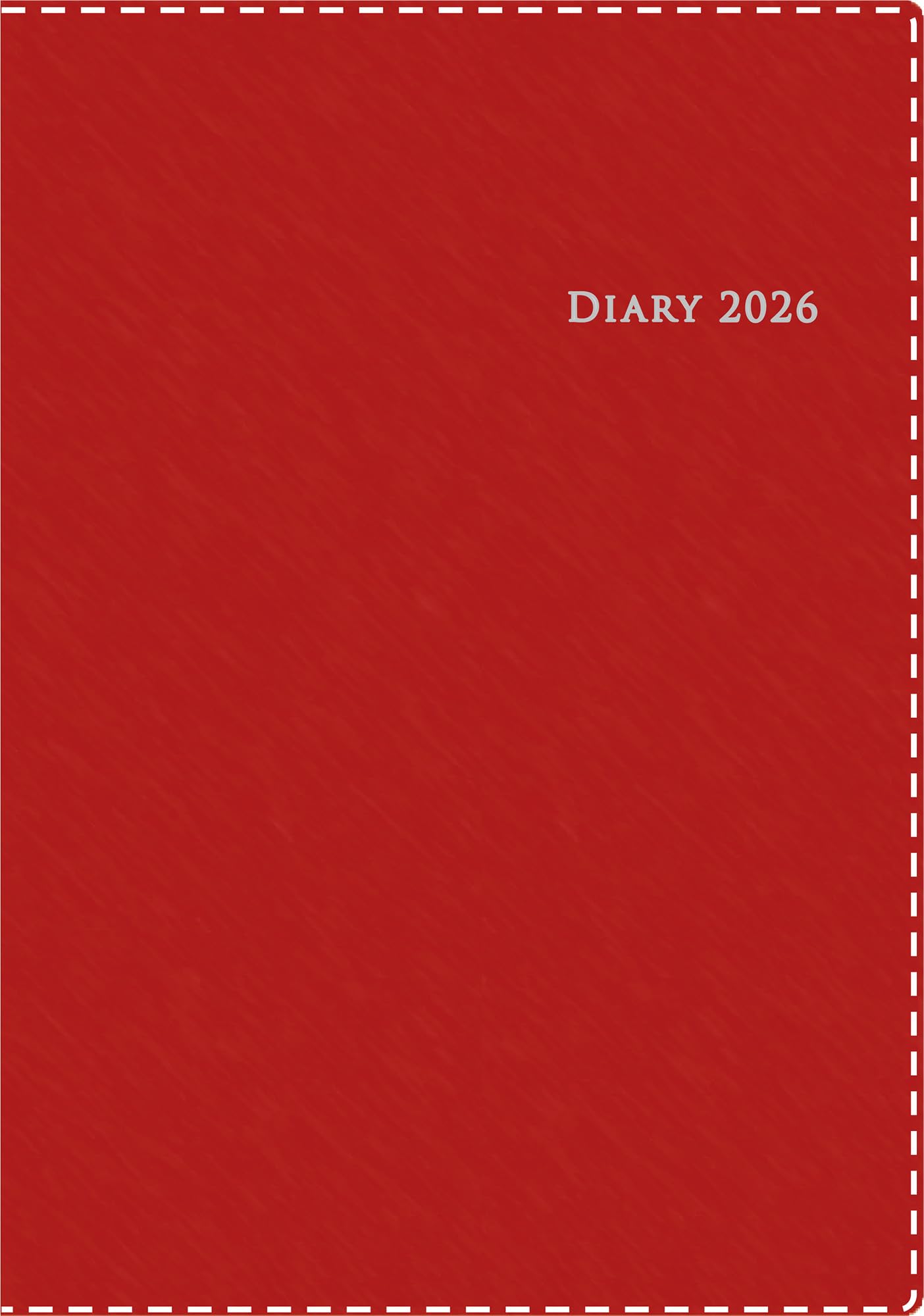 Takahashi 2026 April A5 Weekly Desk Casual Style 962 Planner, Start, Diary, 2, Red, No.