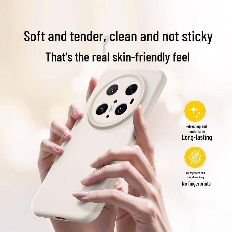 NEYAA Full-Coverage Liquid Silicone Phone Case for Huawei Pura & Mate Series