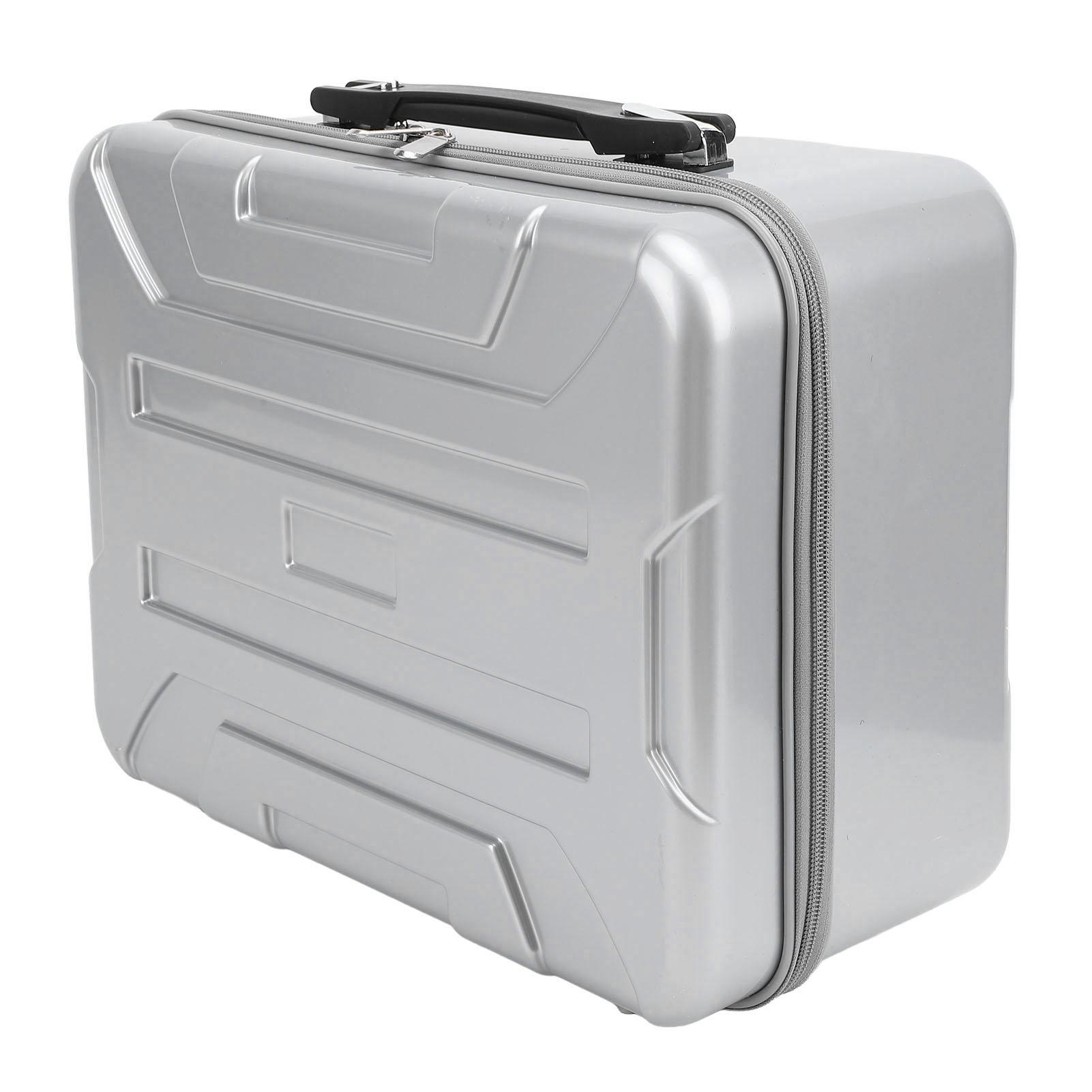 

Drone Carrying Hard Case for FPV Avata2 PU Leather Portable Travel Storage Bag with Internal Adjustable Spacing