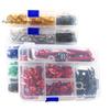 177-teiliges Motorrad CNC-Legierung Verkleidungsschraubenmuttern-Kit Für GSXR 600 750 1000 K1-K8 Z750 Z900 Z1000 Z800 400 300