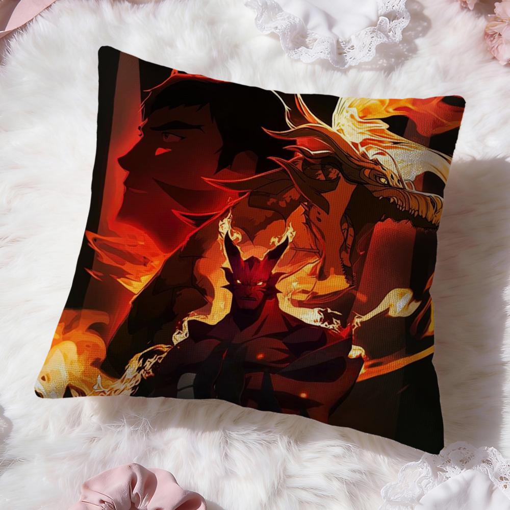 Game Cool D-Dota 2 Cushion Cover Premium Comfort Reversible Pillow Cove -Two in One Design for Any Room & Car Interior