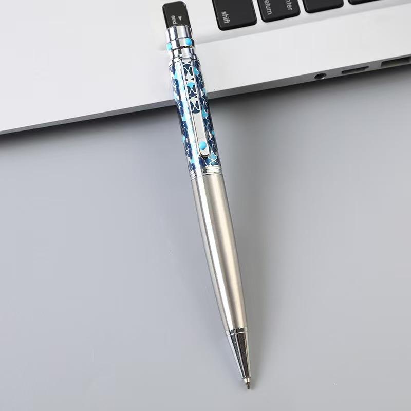 Luxury Heavy Feel Metal Ballpoint Pens Business Office Signature Pens Roller Ballpen Writing Gifts School Supplies Stationery