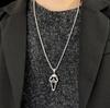 Men's Necklace Lady's Necklace Skull Mask Fashion Punk Stainless Steel Necklace