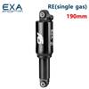 EXA Formato A5 165MM 125mm 150mm 190mm RR1 Re Cámara de Aire Amortiguador Trasero Para Bicicletas de Montaña Amortiguador MTB Ajustable