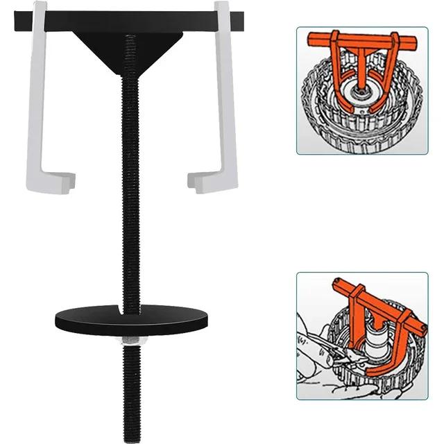 

1 шт. Инструмент для снятия поршневых колец заднего сцепления автоматической коробки передач Инструмент для сжатия пружин сцепления автоматической коробки передач