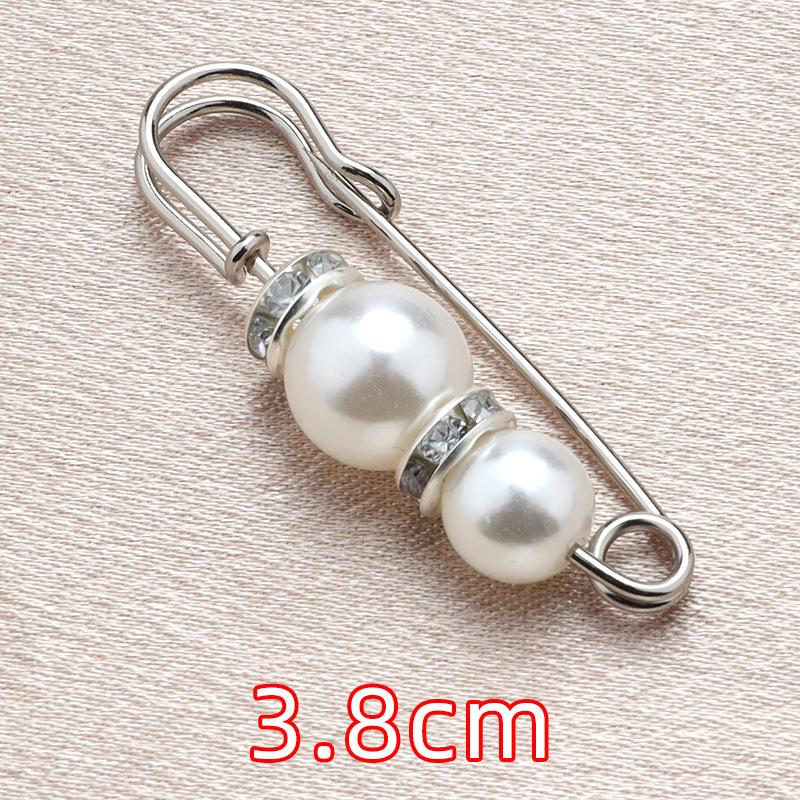 Pearl Waist Pins, Accessories, Dresses, Large Waistband, Small Clothes Neckline, High-end Anti-light Brooch