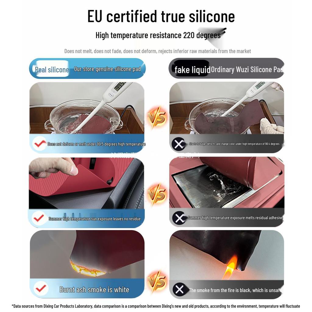 BYD Seal 06dmi Gear Shift Panel & Central Control Protective Silicone Pad with Wireless Charger