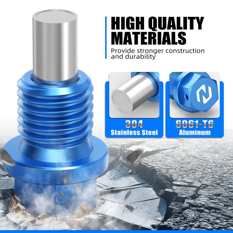 NICECNC For Husqvarna TE 300 TE 250 FE 450 FE 501 2014-2025 Magnetic Oil Drain Plug Bolt For GasGas EC 300 EC 250 2021-2025