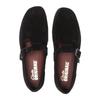 ClarkS W S Wallabee T Bar. 26175666 Black Sde
