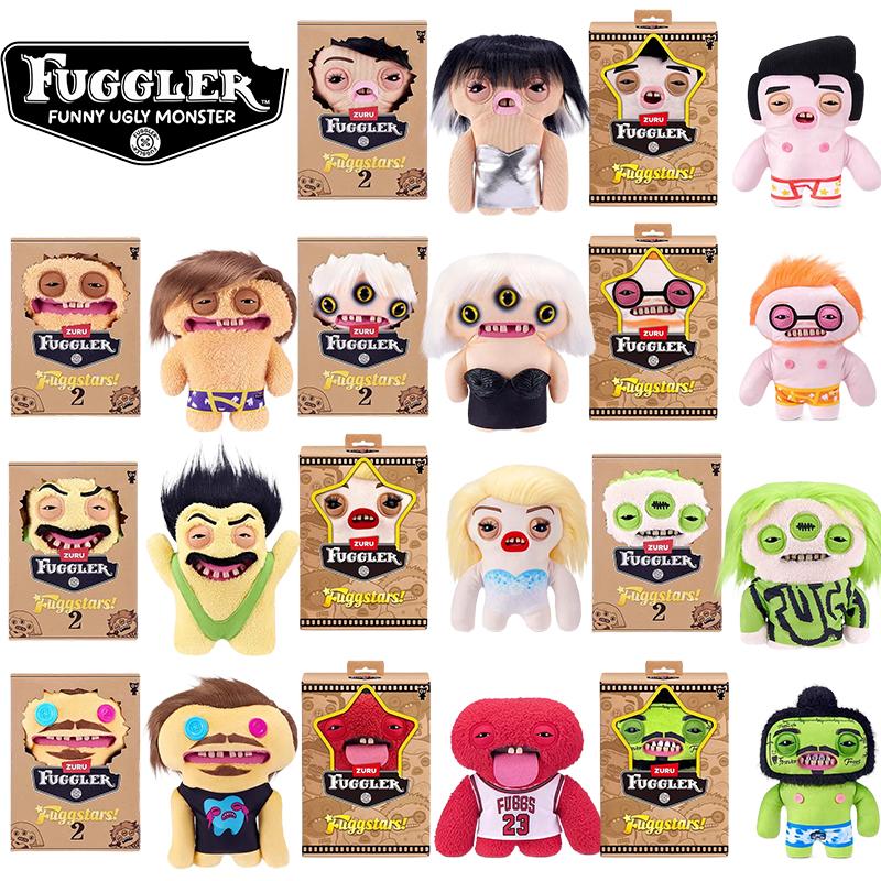Original Fuggler Fugg Stars Plush Toys Fuggbieb Lady Fugg Fugglisa Fleeting Fartlet Eyelish Stuffed Peluche Dolls Birthday Gifts