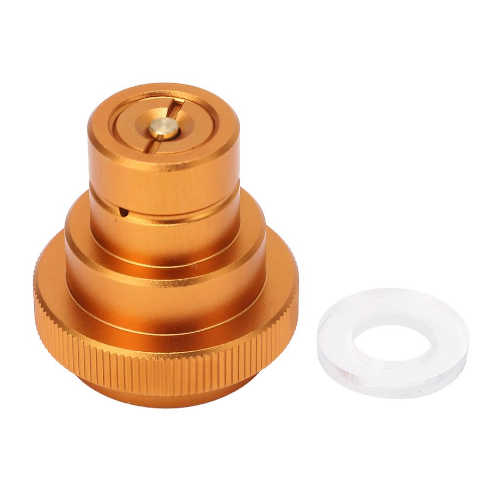 Schnell-CO2-Adapter Messing Aluminiumlegierung TR21 4 Außengewinde CO2-Zylinderadapter für DUO