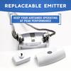 AirTamer Personal Air Purifier Replacement Negative Ion Emitter Cartridge for AirTamer Model A320W - (White)