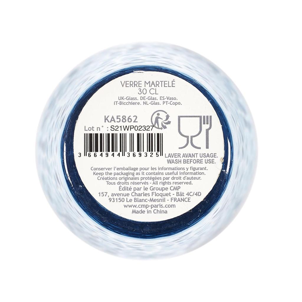 Zekrit glass blue glass 300ml