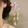 Chinese Style Hanfu Hairpin Flower Wooden Hair Stick Antique   for Women