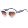 Vintage Cat Eye Sunglasses Women Men 2024 Brand Designer Fashion Goggle Sun Glasses Female Trends Shades Outside Eyewear UV400