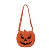 Halloween pumpkin bag women's new niche design personalized mobile phone bag casual messenger bag tide