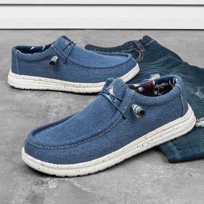 Dimensiuni mari Moda Bărbați Pânză Pantofi ocazionali Mocasini Pantofi de conducere Mocasini Bărbați Pantofi
