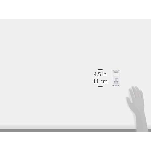 Panasonic Automatic Switch with Heat Sensor, Wall Mount, Cosmo Series, Wide 21, Compatible with 2-wire and 3-way Wiring, LED Only (Brightness Sensor,