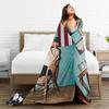 Omar Courtz Singer Soft Blanket  Girls Boys Plush Throw Blanket Comfortable Couch Bed Flannel Bedspread Sofa Bed Cover