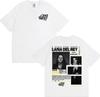 Lana Del Rey Ultraviolence Tour Album 2026 Merch Maglietta Estate Uomo Donna Cotone Lusso Retro Moda Maglietta Street Y2K