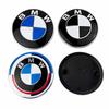 2Pcs 82mm 74mm 50th anniversary car Front Hood Emblem Trunk Rear badge logo For BMW E46 E39 E36 E87 E90 E91 F20 E53 M3 X3 X5 G30 CF54F