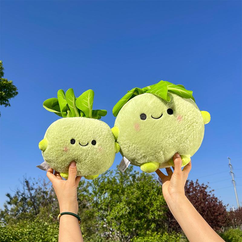 New cute vegetable series kohlrabi doll doll cute children's birthday gift plush