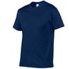 Herr T-shirt med rund hals, enfärgad