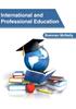 The International and Professional Education Book