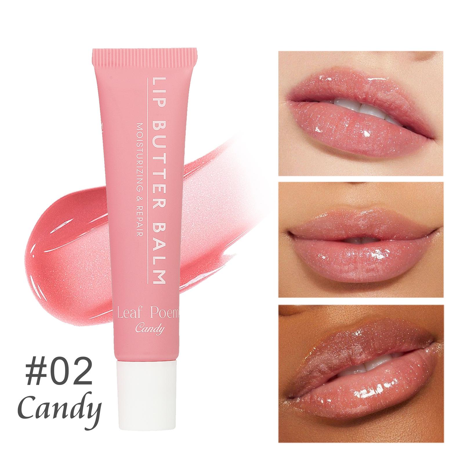 

Увлажняющий бальзам для губ Shimmer Tinted Увлажняющая помада Repairing Anti Dryming Berry Hue Lip Gloss Стойкий блеск для губ 02