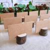 10pcs Vintage Table Place Cards Blank Name Seat Card Signature Cards  Banquet Tables